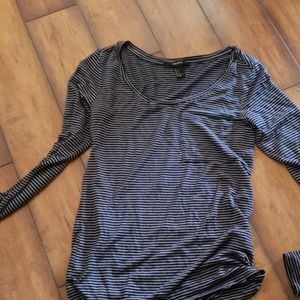 Striped long sleeve t shirt